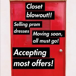 PROM DRESSES MUST GO!!
